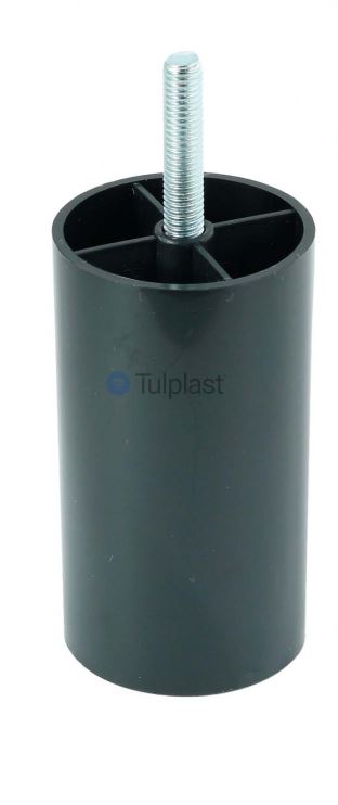 Noga meblowa Tulplast fi50 h50 ze śrubą fi8
