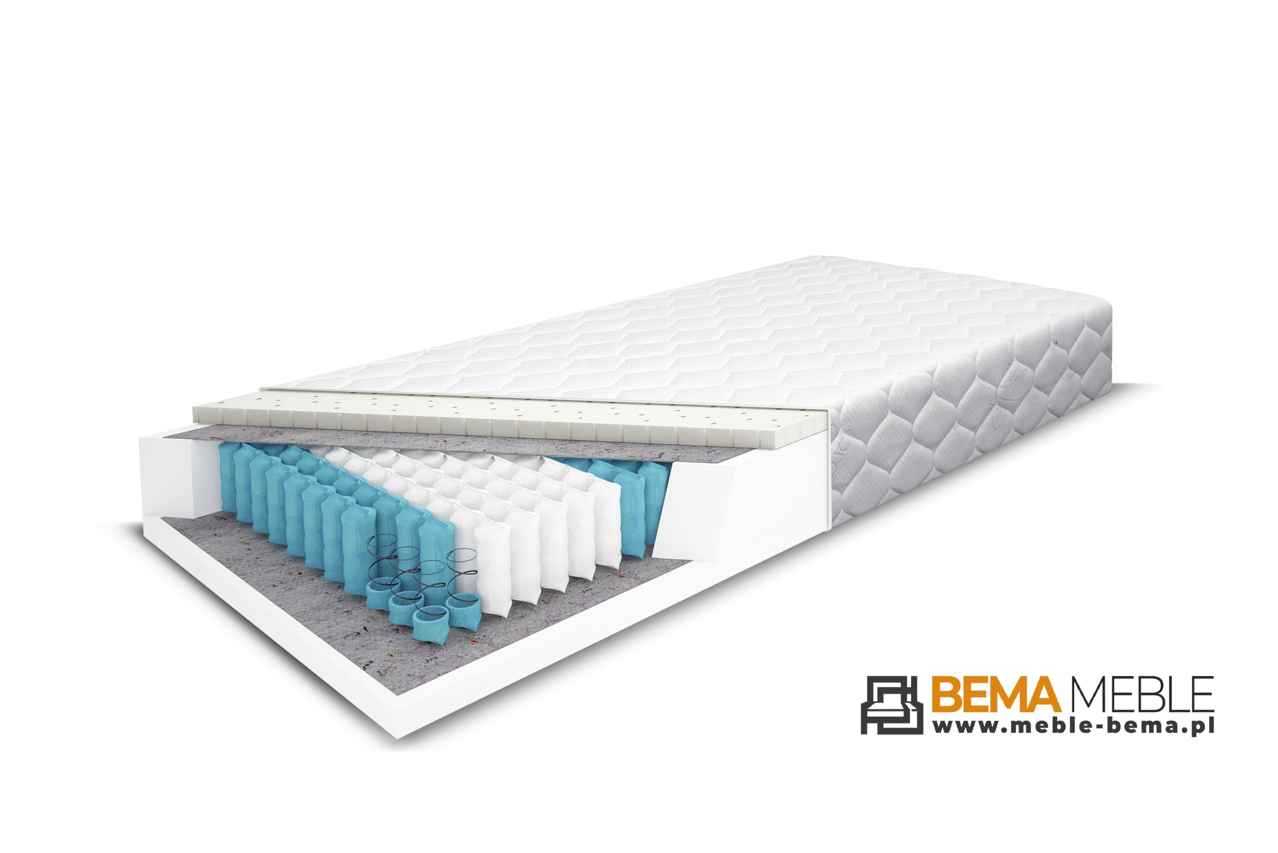 Materac Camilos 100x200 w pokrowcu Pocket